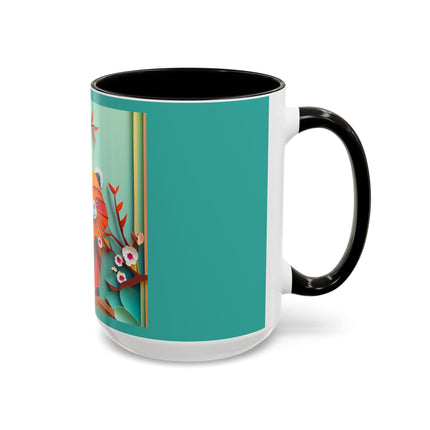 A Playful Red Panda Colorful Mugs (11oz, 15oz)