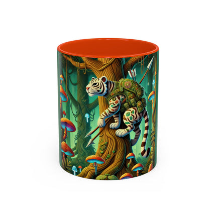 Silent Stripes Colorful Mugs (11oz, 15oz)