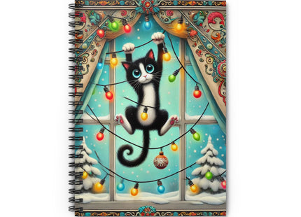 Mischief in Tinselland Spiral Notebook - Ruled Line