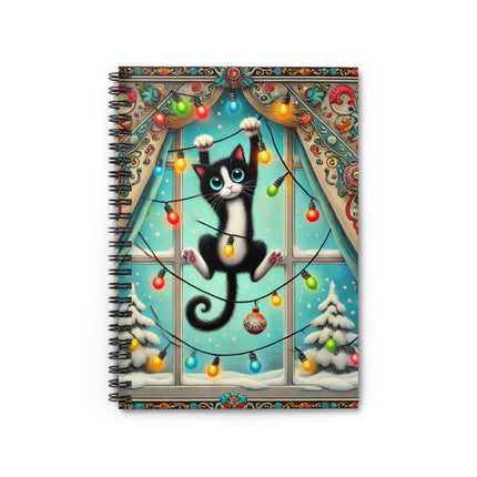 Mischief in Tinselland Spiral Notebook - Ruled Line
