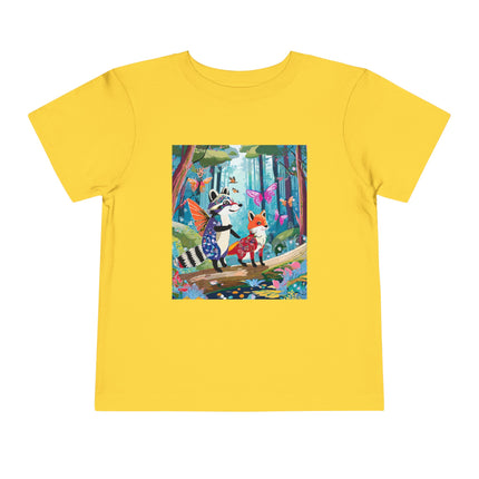 Whimsical Woodland Toddler Short Sleeve Tee