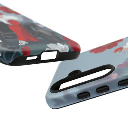 🚗🌺 The Lady Of The Grand Touring Car Phone Case – Art Deco Motoring Elegance