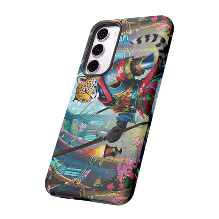 Cyberpunk Leopard Phone Cases