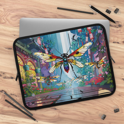 Neon Swarm Laptop Sleeve