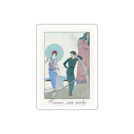 Romance sans paroles (Romance without Words) by George Barbier Die-Cut Stickers (5 Stickers)