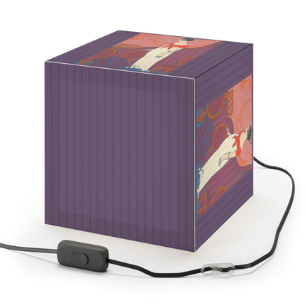L’Entracte by Georges Lepape Light Cube Lamp