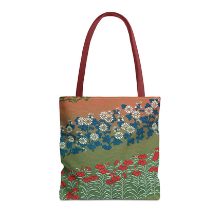 Japanese Flower Pattern II by G.A. Audsley Tote Bag (AOP)