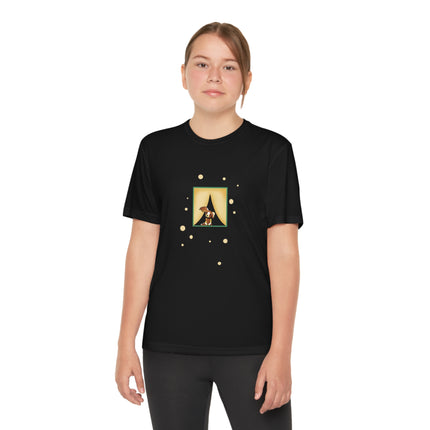 Playful Paws Youth Competitor Tee – Vintage Charm & Curious Adventure