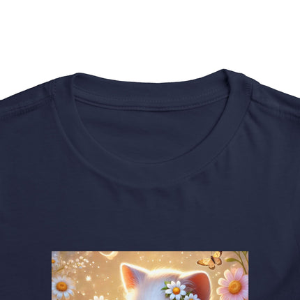 Daisy Chain Whimsy Toddler Short Sleeve Tee