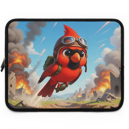 The Cardinal Dive Bomber Laptop Sleeve – Bold Flight & Fearless Adventure