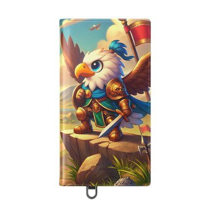 🦅⚔️ Watchful Guardian Flip Case – Courage, Leadership & Noble Adventure