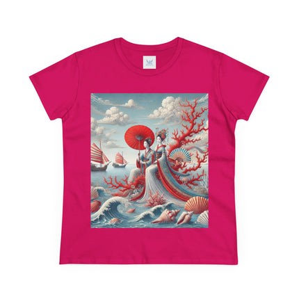 Ladies by the Quiet Sea Cotton Tee