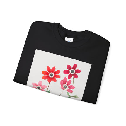 Anemoon, Anemone by Anselmus Boëtius de Boodt Heavy Blend™ Crewneck Sweatshirt