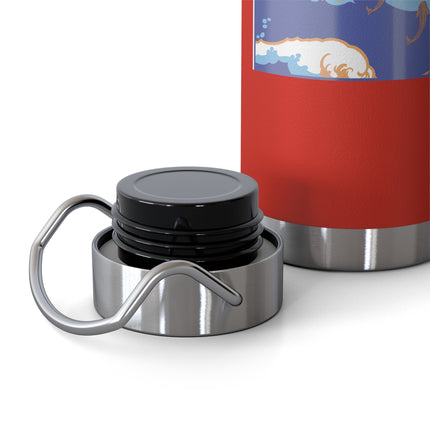 Golden Seas and Whimsical Dreams Copper Vacuum Insulated Bottle, 22oz