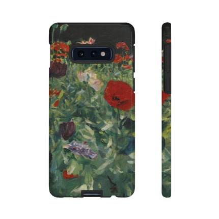 Poppies (A Study of Poppies for Carnation, Lily, Lily, Rose) by John Singer Sargent Phone Cases
