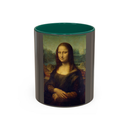 Mona Lisa by Leonardo da Vinci Colorful Mugs (11oz, 15oz)