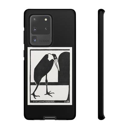 A Lame Marabou by Samuel Jessurun de Mesquita Phone Cases