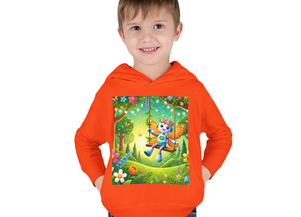Robot Fairy Toddler Pullover Fleece Hoodie