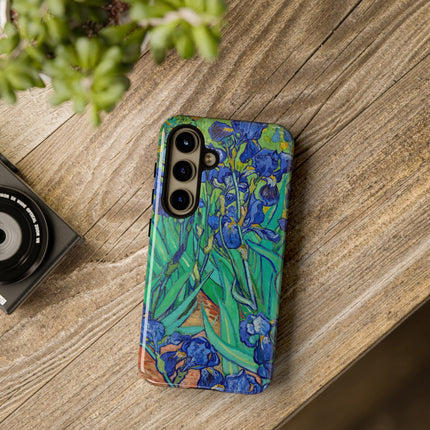 Irises by Vincent Van Gogh Phone Cases