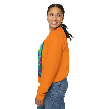 Dance of the Skeleton Ballerinas Unisex Heavy Blend™ Crewneck Sweatshirt