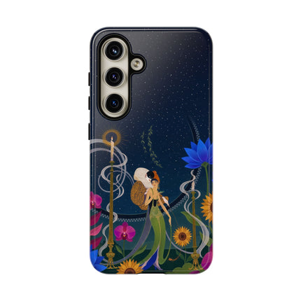 🌙🕯️ The Lady Of The Midnight Garden Phone Case – Art Deco Nocturne