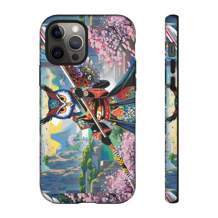 Cyberpunk Samurai Owl Phone Cases