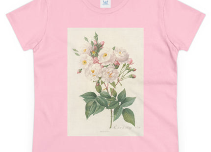Rosa Noisettiana by Pierre Joseph Redouté Women's Midweight Cotton Tee