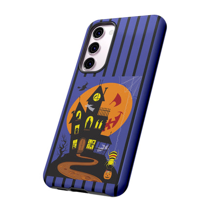 Halloween Night at the Haunted House Phone Cases