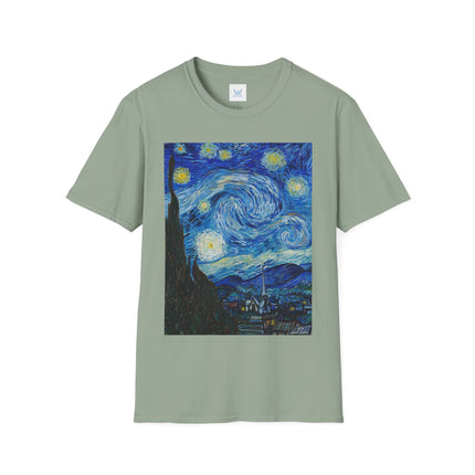 The Starry Night by Vincent Van Gogh Softstyle T-Shirt