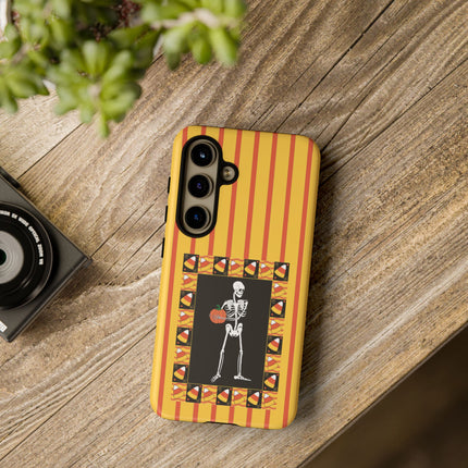 Candy Corn Skeleton Phone Cases