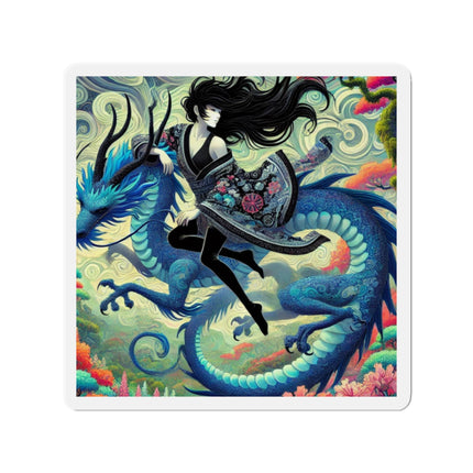 Mystic Guardian of the Sky Die-Cut Magnets (5 Sizes)