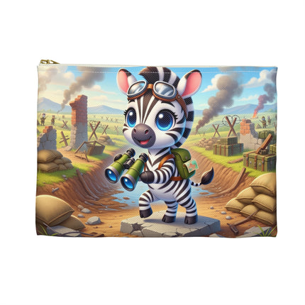 Zebra Lookout Accessory Pouch – Curious Explorer & Safari Spirit