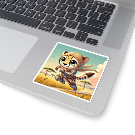 Swift Cheetah Kiss-Cut Stickers (4 Sizes)