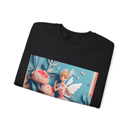 Peony Fairy Unisex Heavy Blend™ Crewneck Sweatshirt