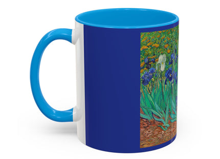 Irises by Vincent Van Gogh Colorful Mugs (11oz, 15oz)