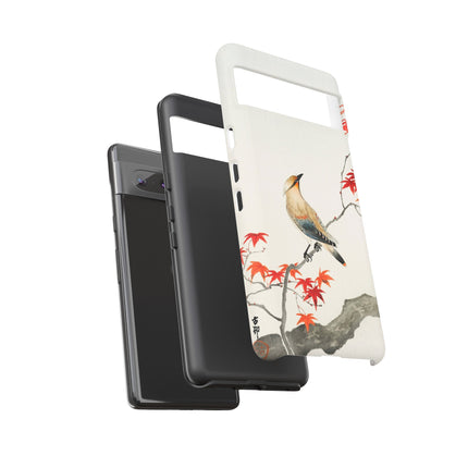 Japanese Bird on Maple by Ohara Koson Phone Cases