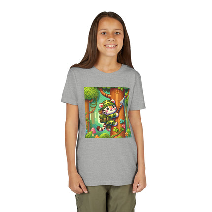 Stealthy Stripes Youth Short Sleeve Tee
