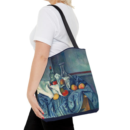 The Peppermint Bottle by Paul Cézanne Tote Bag (AOP)