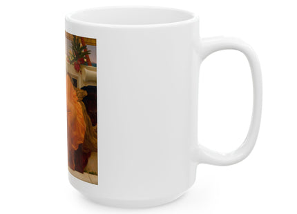 Flaming June by Frederic Leighton Ceramic Mug (11oz, 15oz)