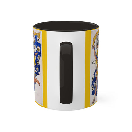 The Butterfly (Costume Design for Anna Pavlova) by Leon Bakst Colorful Mugs, 11oz