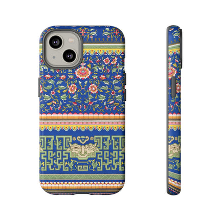 Chinese Floral Illustration by Owen Jones Phone Cases