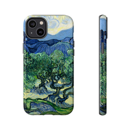 Olive Trees by Vincent Van Gogh Phone Cases