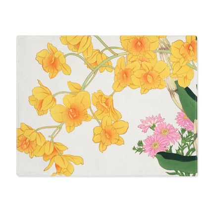 Golden Bow Orchid by Tanigami Kônan Placemat, 1pc