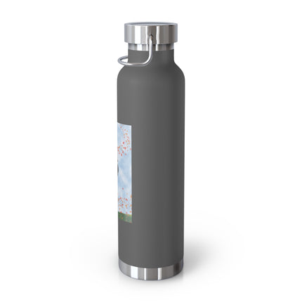 Elegance in Autumn Copper Vacuum Insulated Bottle, 22oz