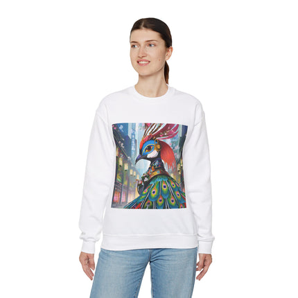 Techno Plumes Unisex Heavy Blend™ Crewneck Sweatshirt