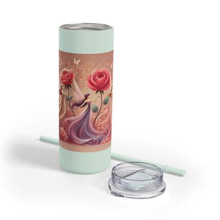 Whimsical Fairies Skinny Matte Tumbler, 20oz
