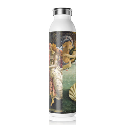 Birth of Venus by Sandro Botticelli Slim Water Bottle