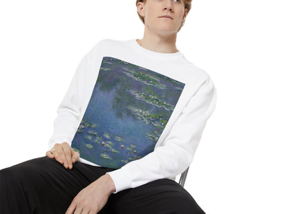 Water Lilies by Claude Monet Unisex Garment-Dyed Sweatshirt