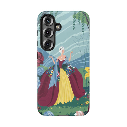🌹🌿 The Willow Garden Promenade Phone Case – Art Deco Floral Elegance