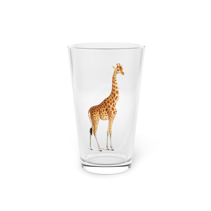 Giraffe by Charles Dessalines D' Orbigny Glass, 16oz